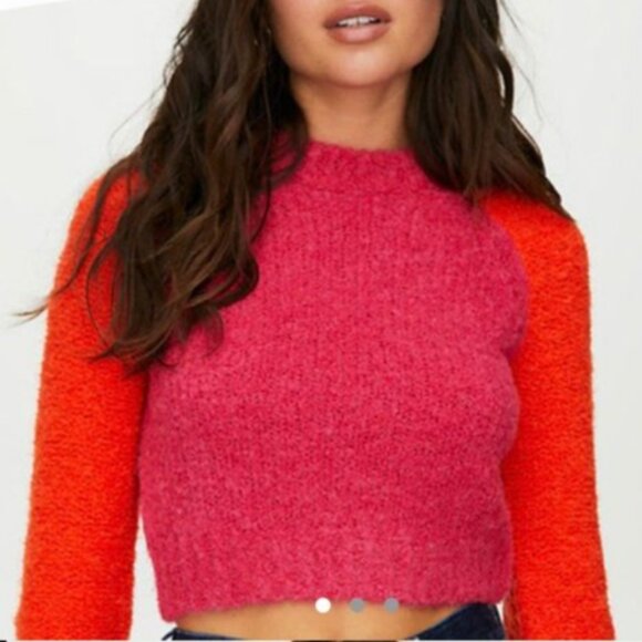 Aritzia Sweaters - Alpaca Merino wool Wilfred Free cropped knit sweater